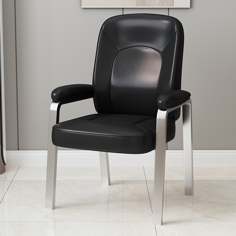 Classic black sponge style [durable technical leather? long-term sedentary waist protection]