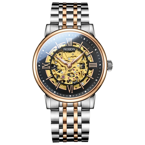 Механические механические часы, швейцарские часы, мужские часы, полностью автоматический, 2019, Швейцария