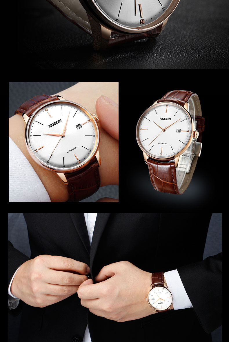 Bracelet montre pour homme ROSDN    - Ref 3274224 Image 16