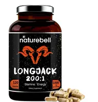 Экстракт Длинного Джека природы как Тонгкат Али 200: 11000 мг120 Капсула