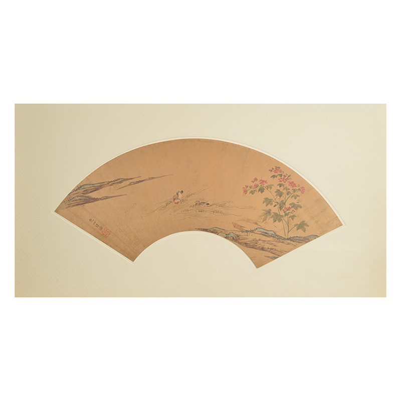 日本二玄社宋花卉草虫选集马远倚云仙杏图装饰画挂画