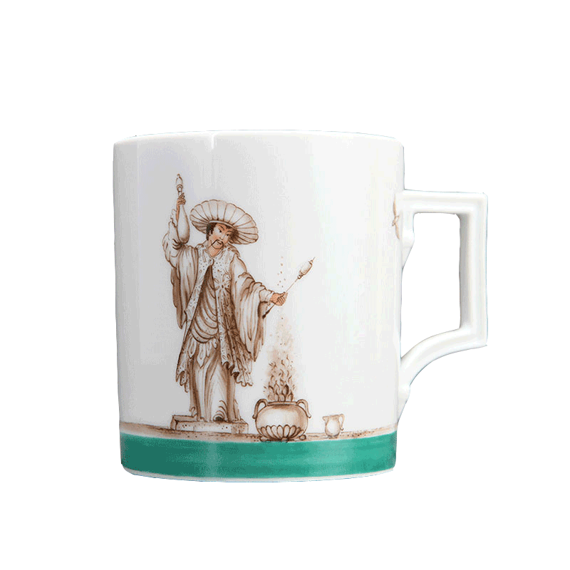 Mason MEISSEN porcelain, Germany Berlin eastern figures made keller cup series