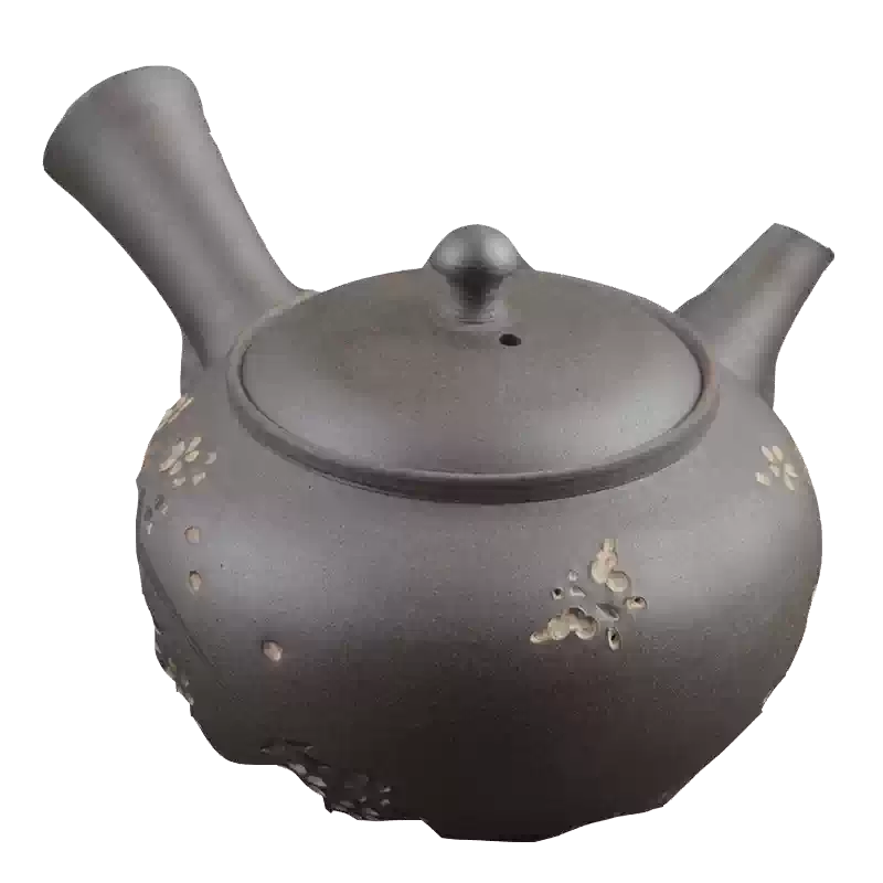 京都清課堂手工日式錫器黃銅湯沸壺藤卷錘目紋復古茶壺