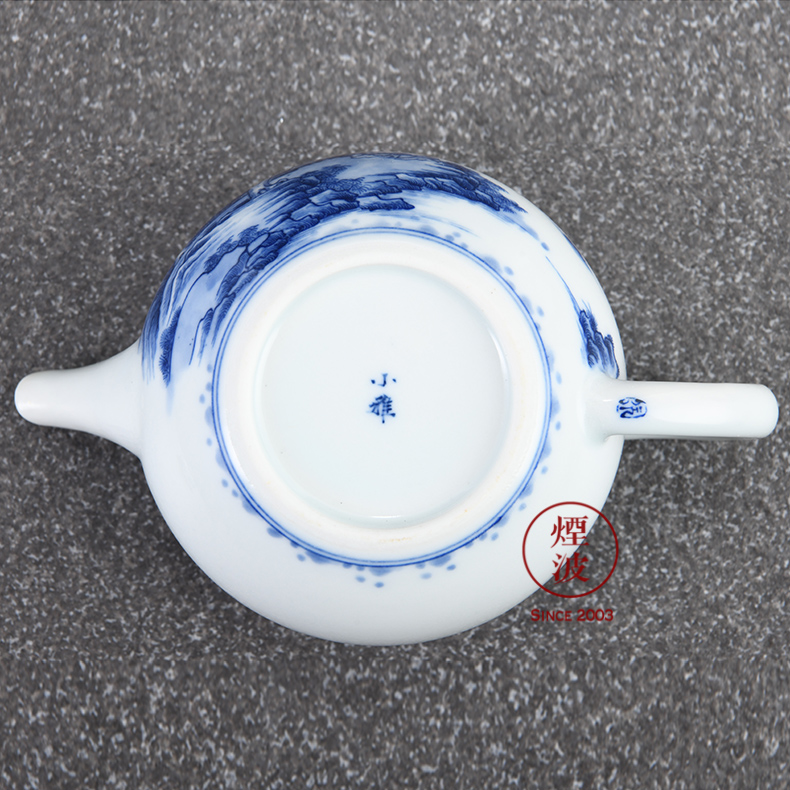 Jingdezhen ancient jun lesser RuanDingRong built in the han river jams lesser CiHu teapot