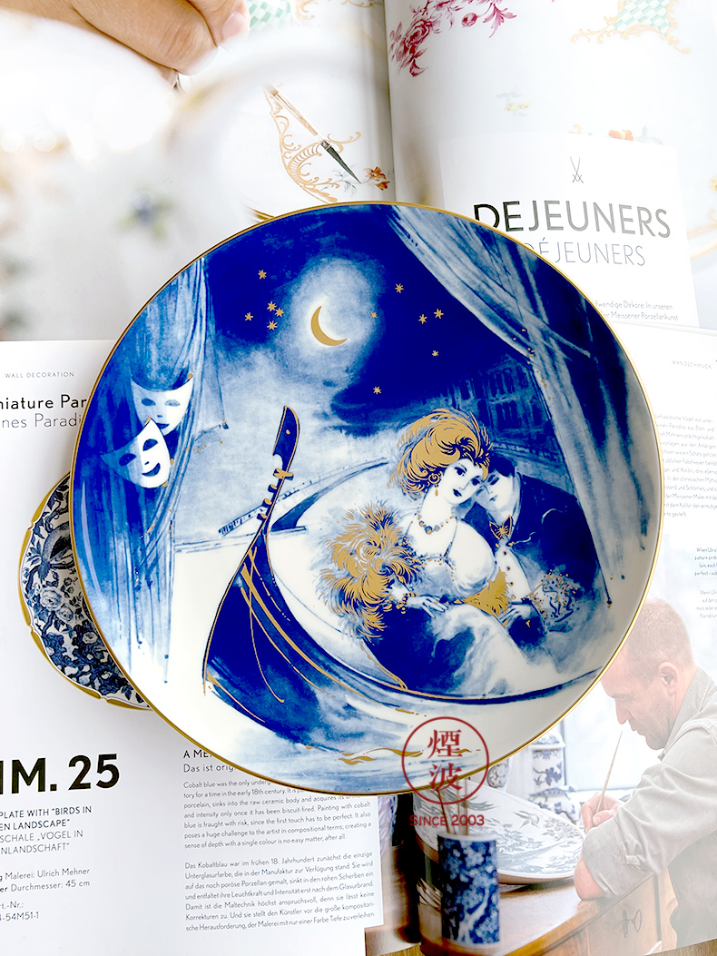 German MEISSEN porcelain mason opera series of also night 2004 to commemorate the see colour of the reward