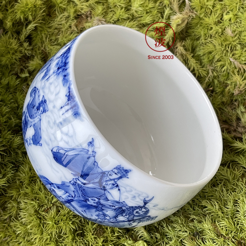 The smoke of jingdezhen blue and white baby play com.lowagie.text.paragraph 9 wonderful hand burn about nine paragraphs of zen random ocean 's cup