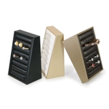 Матовое креативное кольцо, полиуретановый стенд, браслет, золото и серебро