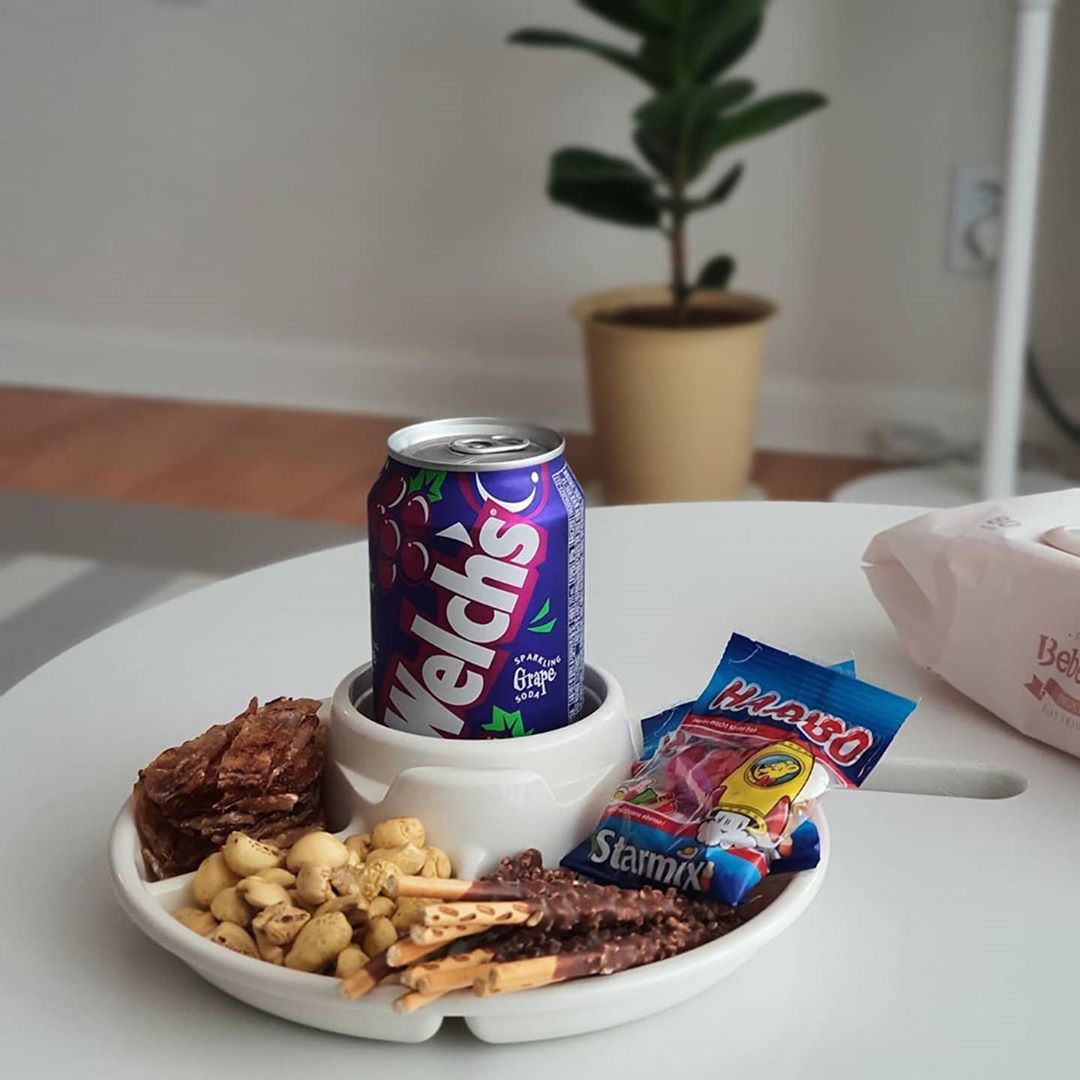 Japanese Imported Sub-Dinner Plate Lunch Pan Kids Lunch Tray Wild Cooking Dish Snacks Fruit Pan Cuisine Pan