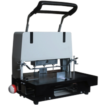 Doton DC-5300B electric three-hole wire style bookbinding machine dossier file financial credentials file threading punching and bookbinding machine