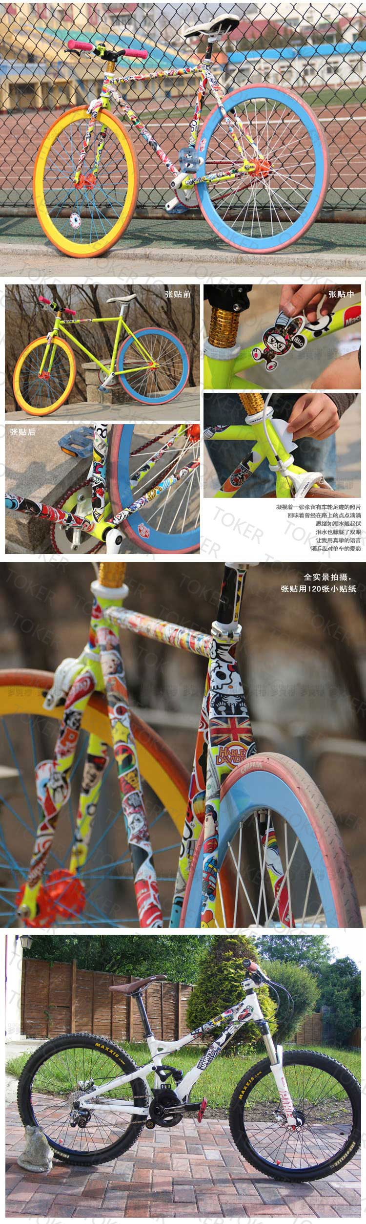 Déco pour vélo TOKER - Ref 2276375 Image 21