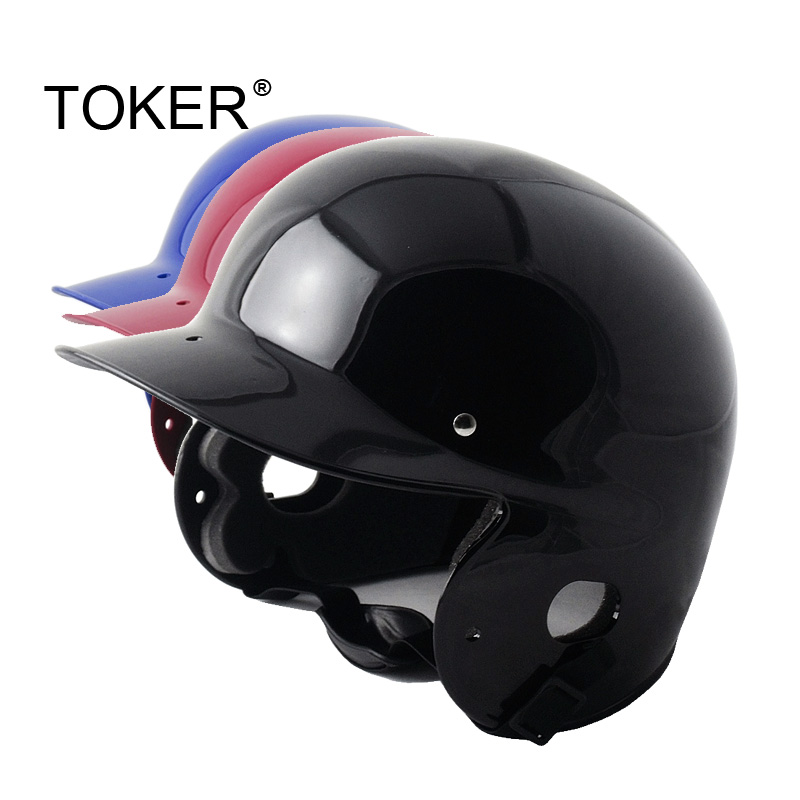 Adult Children's Baseball Helmet Men's and Women's Binaural Strike Hard Shell Baseball Helmet Equipment