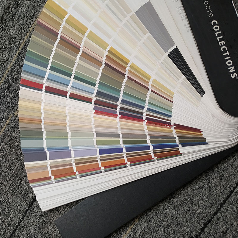 Benjamin Moore paint latex paint color card 2thousand series American original imported interior design fashion color recommendation