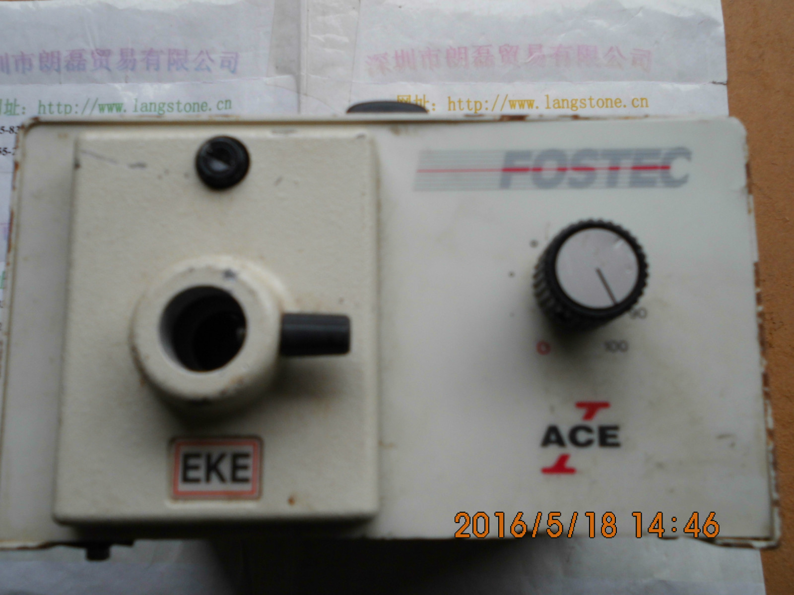 EKE FOSTEC SCHOTTFOSTEC) SCHOTT) CV Series) HALOGEN LIGHT SOURCE