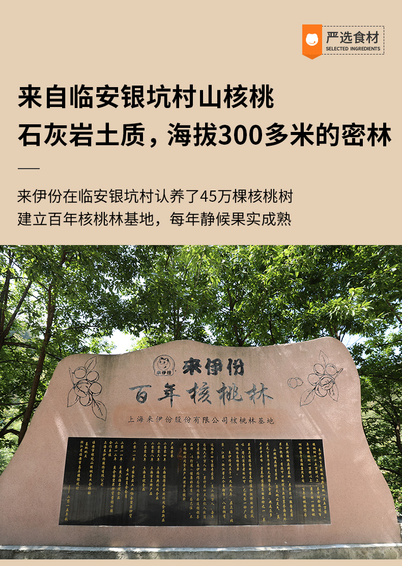 来伊份 临安山核桃仁 118g/袋 图3