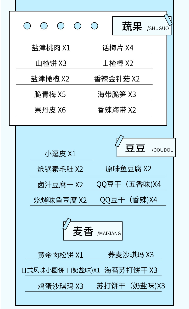来伊份 100份零食大礼包 到手5斤左右 图5