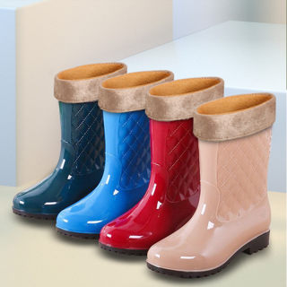 Water boots women's rain boots 100km&pf waterproof shoes kitchen