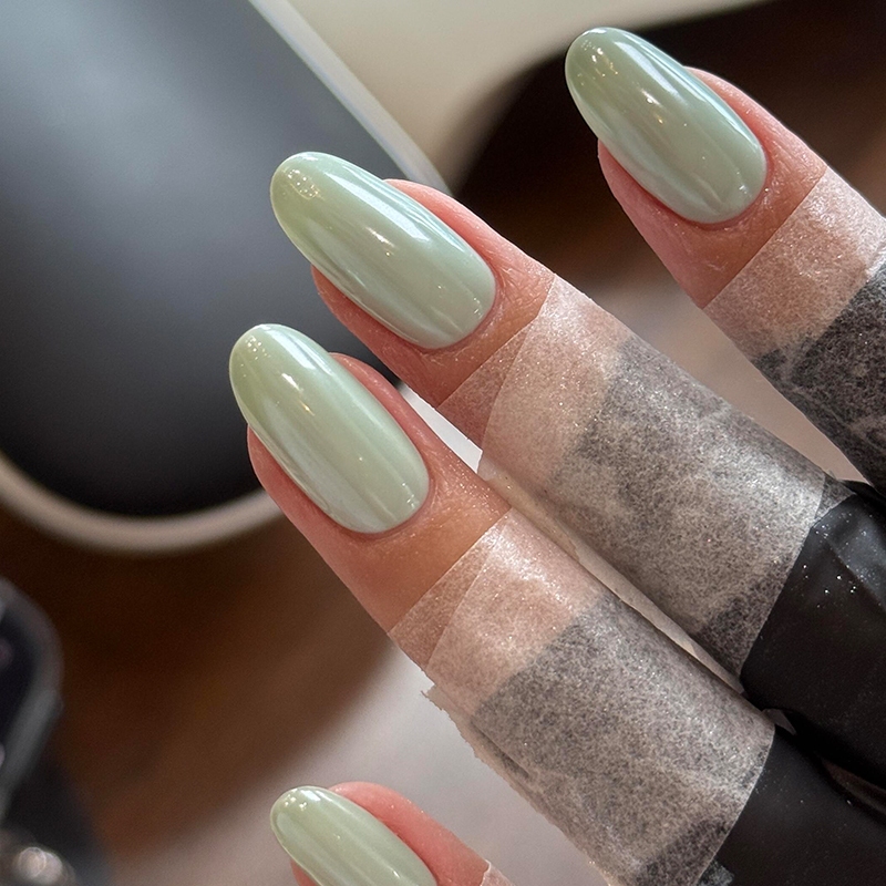 Mint Green Mint Mambo Halei High-Transparency Crystal Powder Nail Polish Gel Moonlight Powder 2026 New Model for Nail Salons Mint Green Mint Mambo Halei High-Transparency Crystal Powder Nail Polish Gel Moonlight Powder 2026 New Model for Nail Salons