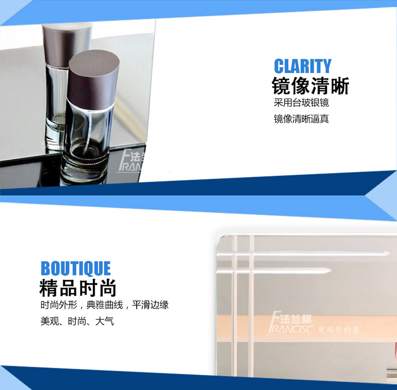 Mặt bích cờ thời trang mặc quần áo gương cửa hàng quần áo treo tường phù hợp gương gương treo tường treo tường cơ thể gương thay đồ - Gương gương nhà tắm đẹp