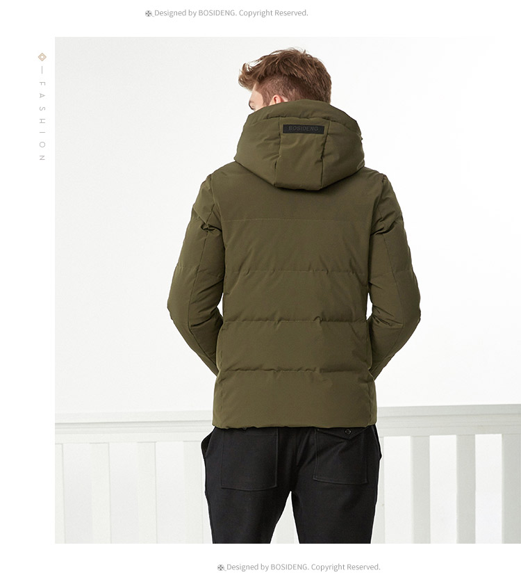 Blouson homme BOSIDENG    en Nylon - Ref 3123148 Image 20
