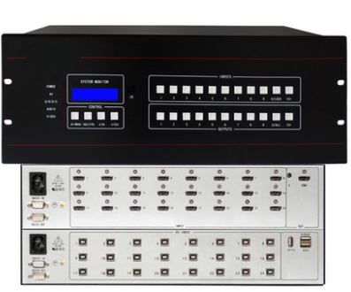 Coritocratic 24 Way HDMI KVM switcher 24 Cut 1 24 in 1 Out USB Key Mouse 3 5 Sync