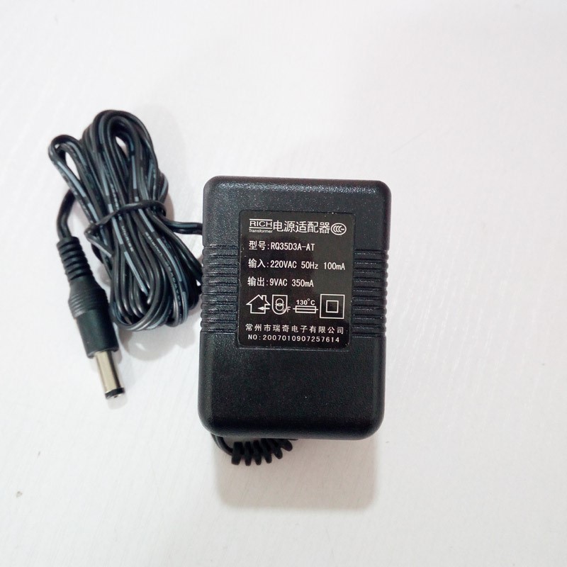 RICH Ricky Electronic Electronic Scale Phone Power Adapter AC9V350MA Charger