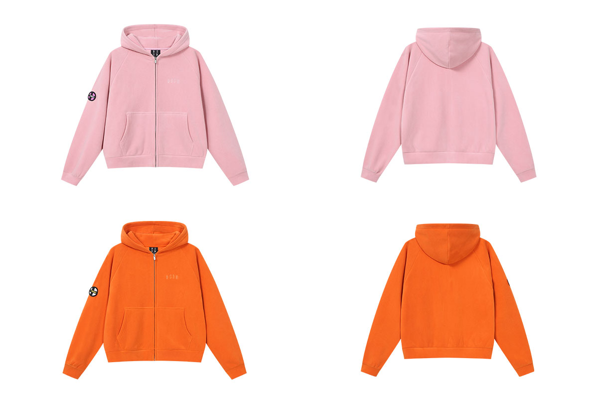 MEDM Fleece Zip-Up Hoodie and Drawstring Pants
