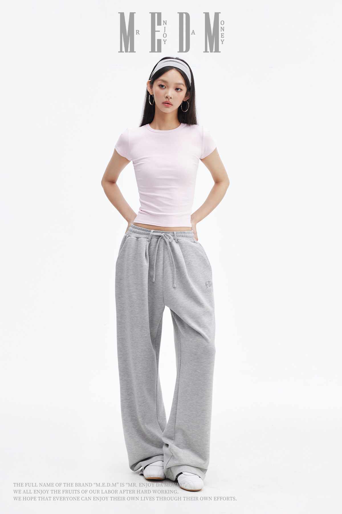MEDM Straight-Leg Sweatpants