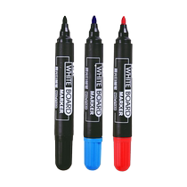 Chenguang stationery whiteboard pen childrens water-based erasable whiteboard pen drawing board pen large capacity bold marker pen mg2160 black red blue thick head white version pen office supplies wholesale