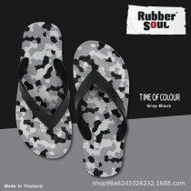 10-year-old shop Thailand imported 22 new latex rubber soft bottom mens flip-flops light non-slip outside wear sandals