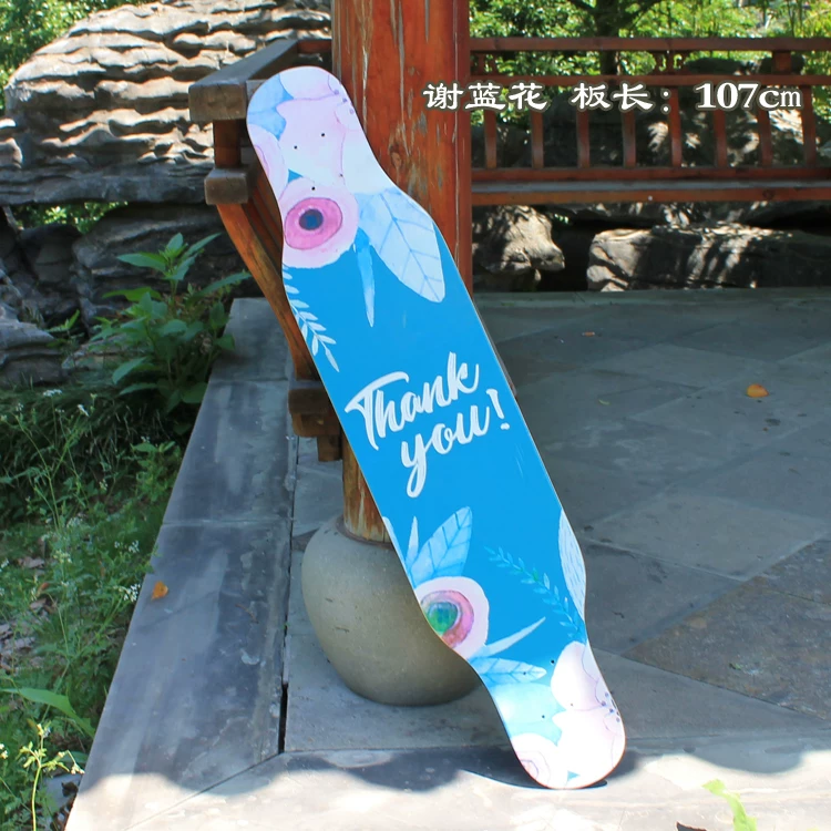 Skateboard, electric modified dancing longboard with accessories for elderly, 120cm