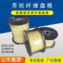 Customized hot mill high pressure pump aramid fiber packing tetrafluoride wear-resistant high temperature high speed shaft seal packing ring