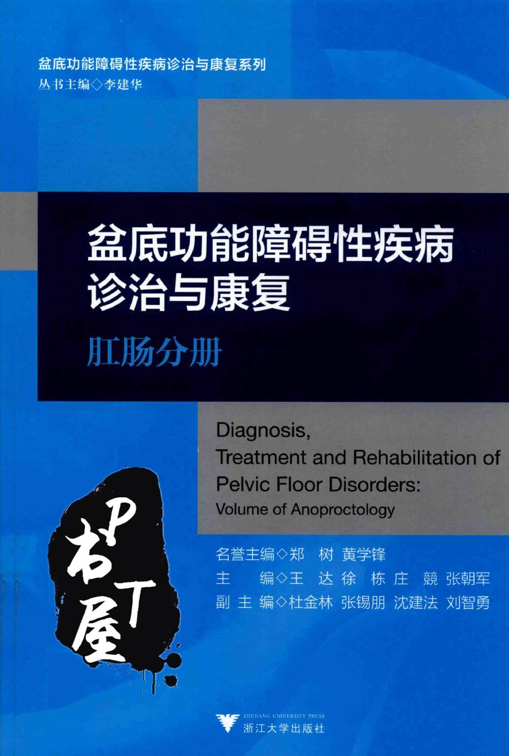 盆底功能障碍性疾病诊治与康复 肛肠分册 Book Cover