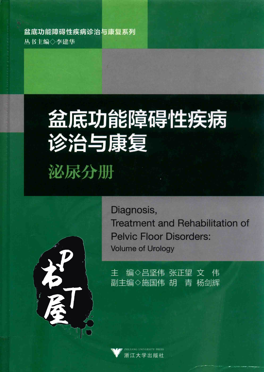 盆底功能障碍性疾病诊治与康复 泌尿分册 Book Cover