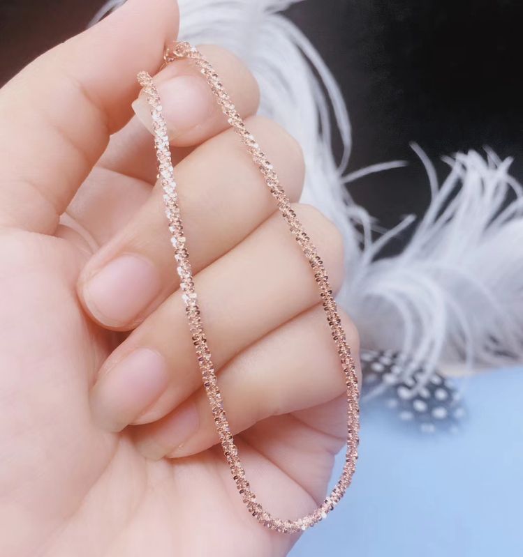 Bracelet de cheville Femme       en Argenterie - Ref 3104958 Image 5