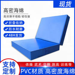 High Jump Mat Protective Pad Pvc Somersault Mat Thickened Rock Climbing Skiing Sponge Protective Pad Sports-Specific Sponge Mat