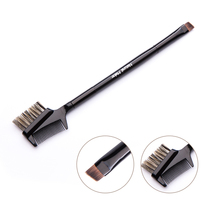 Natural Maker Makeup Brush Double Head Portable Eyebrow Brush Brow Brush Brow Brush portable