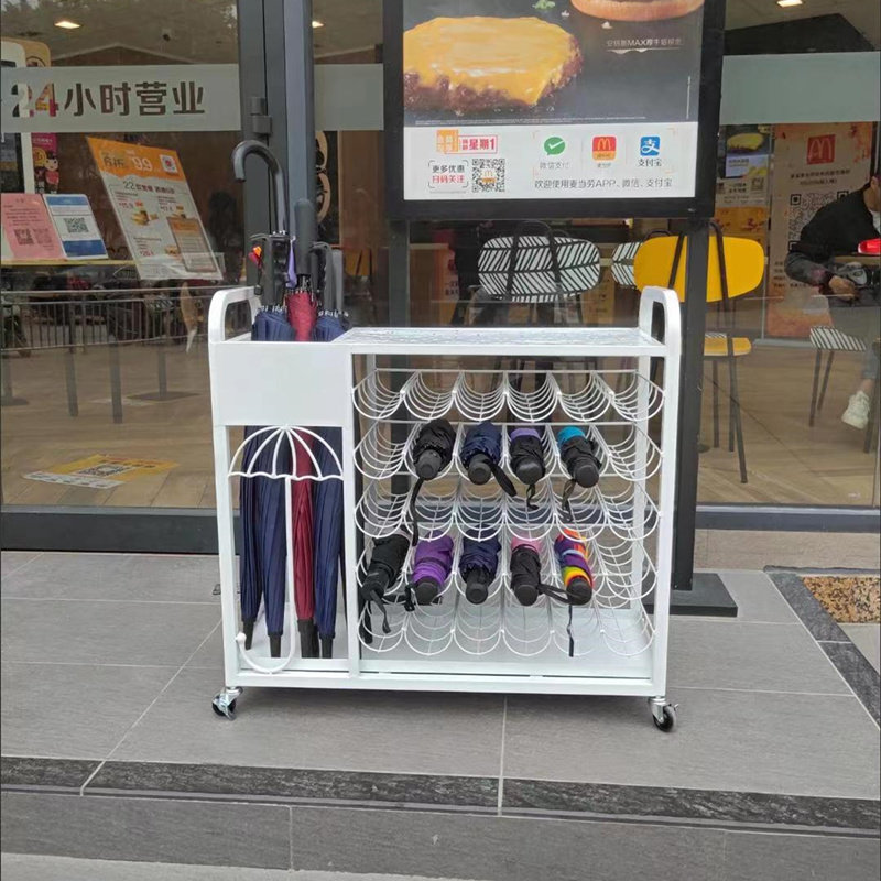 School umbrella storage rack commercial bank hotel office sample house display center store umbrella rack home umbrella rack