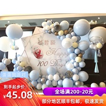  Marble diamond KT board childrens adult birthday background cloth photo poster wall custom baby 100-year-old banquet year-old