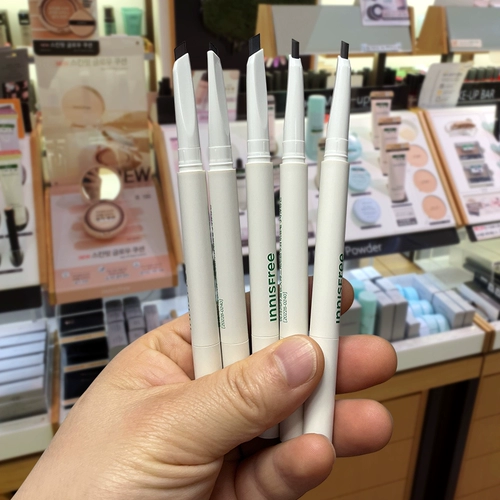 Innisfree, автоматический водостойкий карандаш для бровей, Южная Корея, долговременный эффект, не стирается, подходит для начинающих