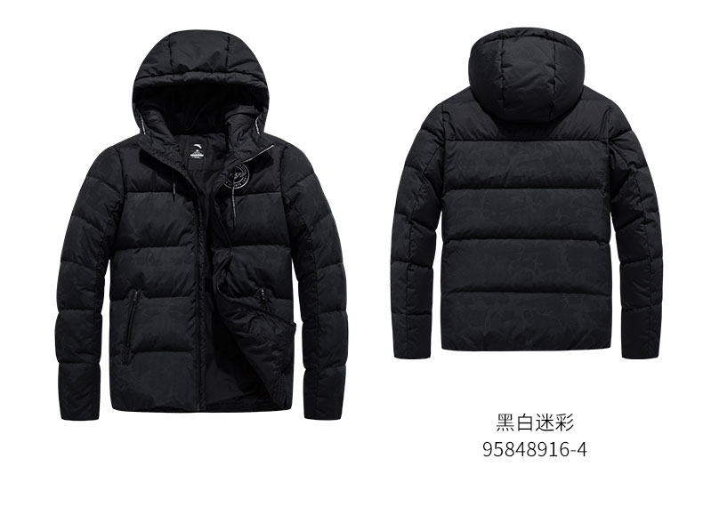 Anta down jacket nam ngắn mỏng 2019 mới chính hãng áo khoác ấm áp thủy triều dày áo khoác nam - Thể thao xuống áo khoác áo phao lông vũ