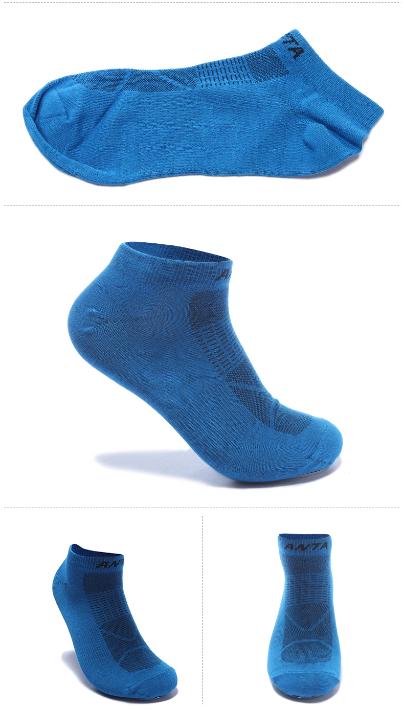 Anta Men Vớ Thể thao Bít tất Vớ Mùa đông Mới Thoải mái Khử mùi Cotton Vớ Nam Vớ ngắn Nam vớ cổ cao