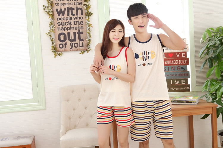 Pyjama mixte OTHER   en Coton à sans manches - Ref 2988416 Image 25