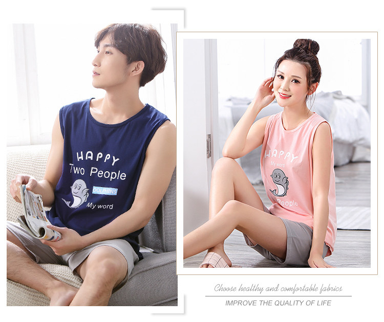 Pyjama mixte OTHER   en Coton à sans manches - Ref 2988416 Image 23