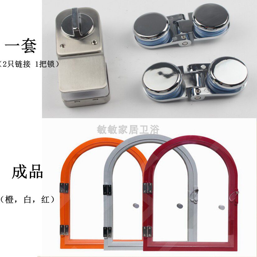 Glass Window Small Hinge Cooked Food Shop Catering Cooked Food Trading Window Hinge Display Case Halletto Glass Door window