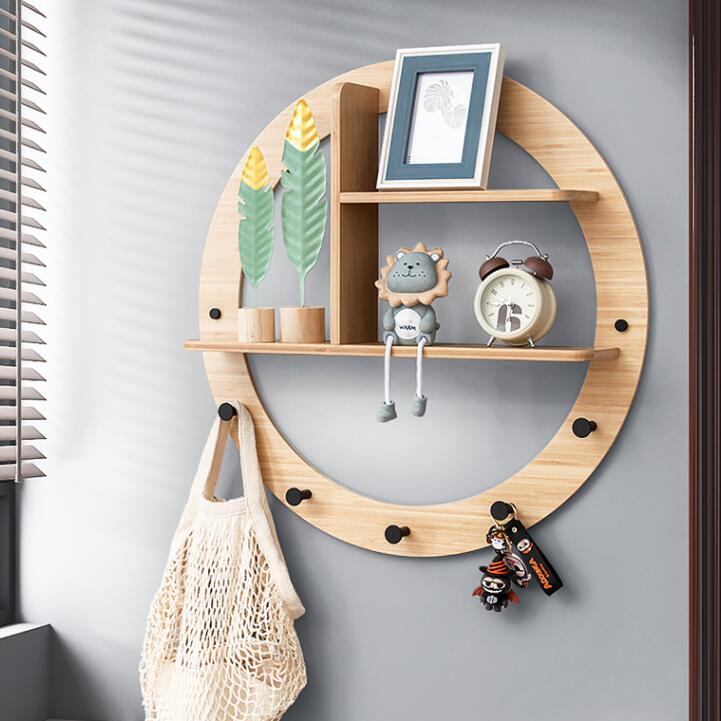 Creative wall shelf Wall decoration pylons Household wall hangers Living room Bedroom Dining room Door entrance