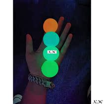4PCs Squeeze Toys Luminous Sticky Wall Balls Stress globbles