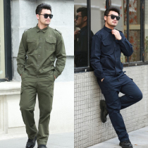 Military uniform outdoor leisure labor insurance clothing camouflage suit men summer cotton overalls special forces training uniforms