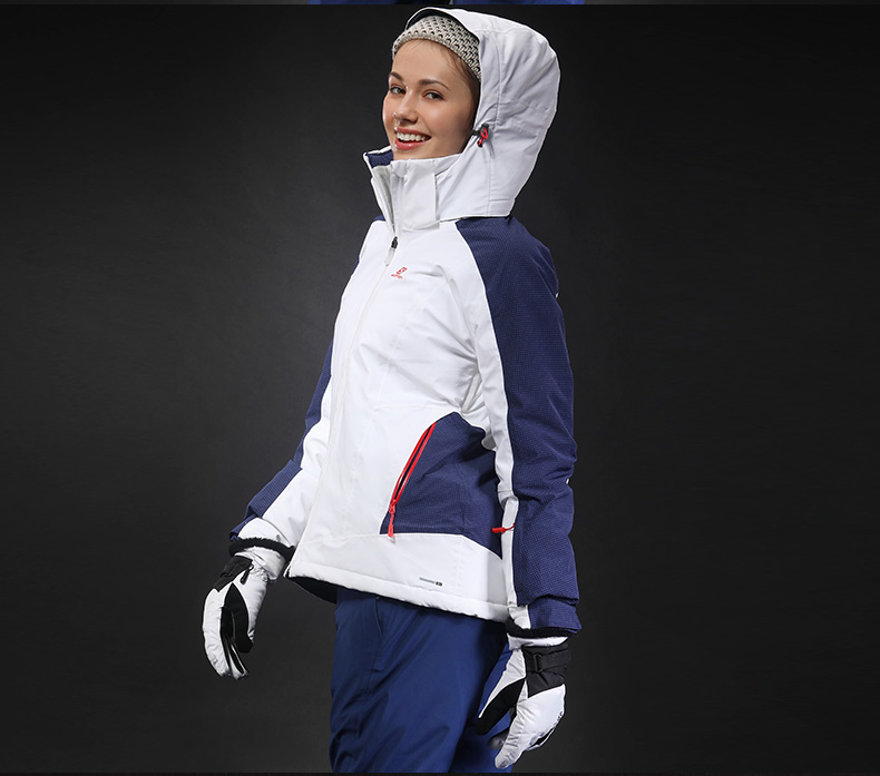 Salomon Salomon Women Găng tay trượt tuyết ngoài trời ấm áp và thoải mái FORCE DRY W găng tay làm vườn có móng