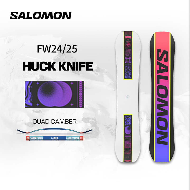 サロモン サロモン 24-25 スノーシーズン スキー アウトドア フリースタイル パーク シングルボード HUCK KNIFE