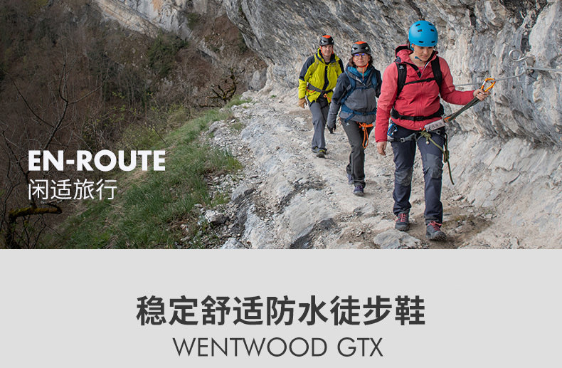 萨洛蒙 Salomon WENTWOOD GTX 男士防水登山鞋 徒步鞋 图3